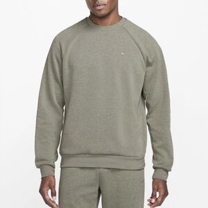 NWT Nike Men's Dri-FIT Primary Fleece UV Crewneck Sweatshirt XXL Gray